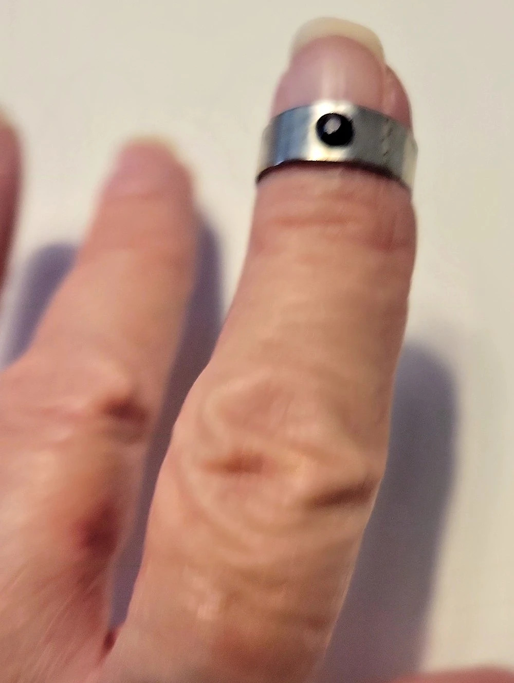 Silver Toe Adjustable Ring - Picture 3 of 3